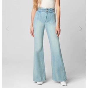 BLANKNYC Delancey braided flare jean